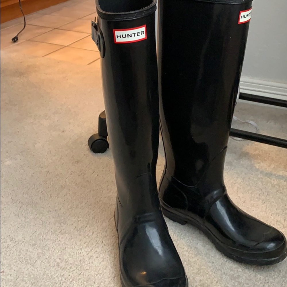 Brand new hunter boots size 8